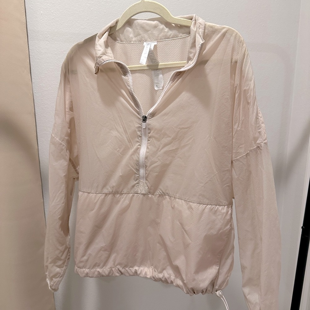 Fabletics windbreaker half-zip